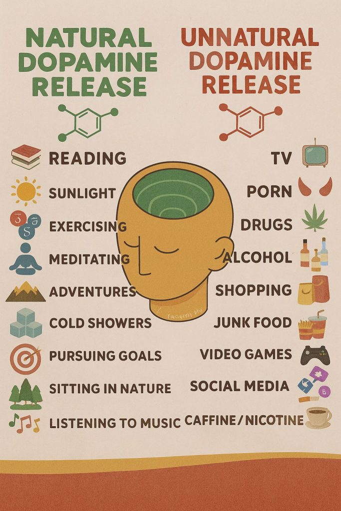 Dopamine Imbalances Gradually Reduce Focus and Motivation