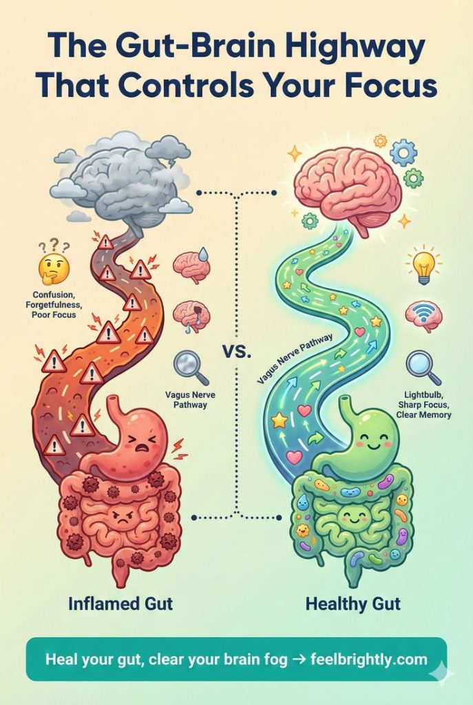 Gut Issues Trigger Brain Fog and Destroy Mental Focus